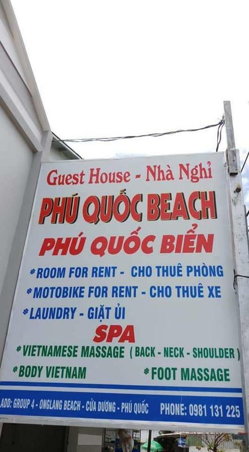Phu Quoc Beach Guesthouse Exterior foto